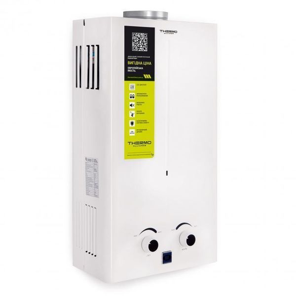 Колонка газова димохідна Thermo Alliance JSD20-10CR 10 л White SD00024547 фото