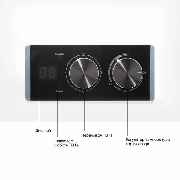 Водонагреватель электрический Thermo Alliance 100 л плоский горизонтальный, мокрый ТЭН 2 кВт (0,8+1,2) SD00032266 фото