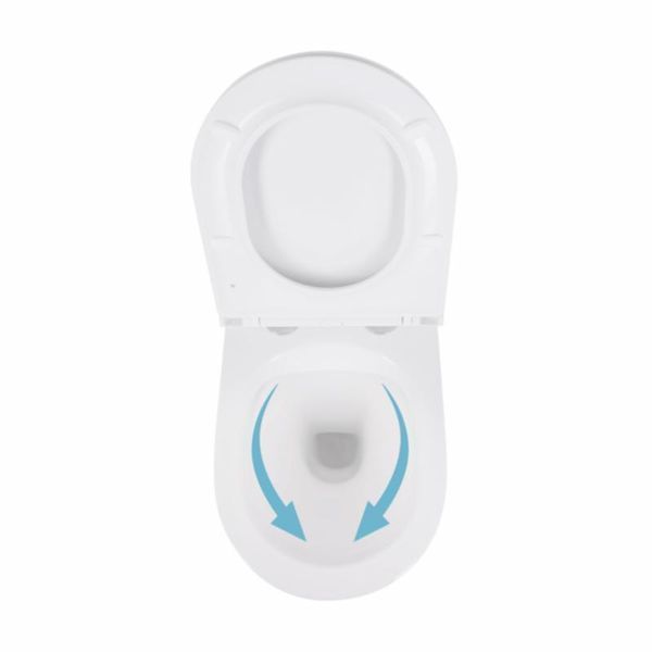 Унитаз подвесной Qtap Robin Mew безободковый с сиденьем Soft-close QT1333046ENRW SD00033009 фото