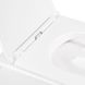 Инсталляция Geberit с кнопкой +Унитаз Robin подвесной Rimless 490x370x360 мм с сиденьем Slim Duroplast GBRW фото 5