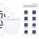 Унитаз подвесной Qtap Robin Mew безободковый с сиденьем Soft-close QT1333046ENRW SD00033009 фото 14