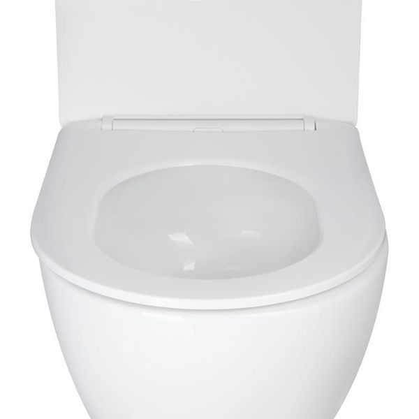 Унитаз подвесной Qtap Robin Mew безобедочный с сиденьем Soft-close QT1333046EUQW SD00050601 фото