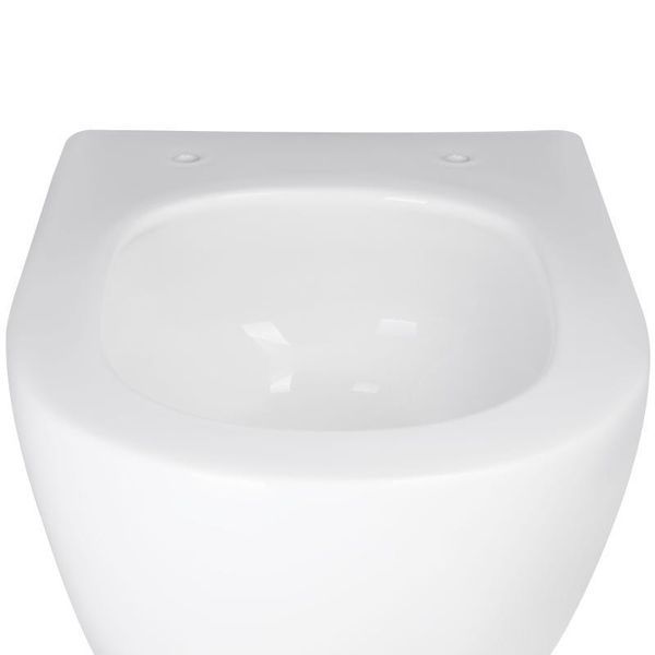Унитаз подвесной Qtap Robin Mew безобедочный с сиденьем Soft-close QT1333046EUQW SD00050601 фото