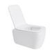 Унітаз підвісний Qtap Gemini безободковий з сидінням Soft-close QT2533076EUQW SD00051554 фото 3