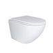 Унитаз подвесной Qtap Robin Mew безобедочный с сиденьем Soft-close QT1333046EUQW SD00050601 фото 1