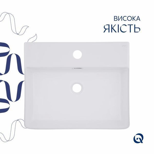 Раковина Qtap Nando LT 500х420х120 White QT12112173SWN 2302881093 фото