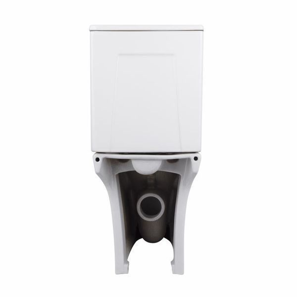 Унитаз-компакт Qtap Presto безободковый с сиденьем Soft-close QT24221217AW SD00045982 фото