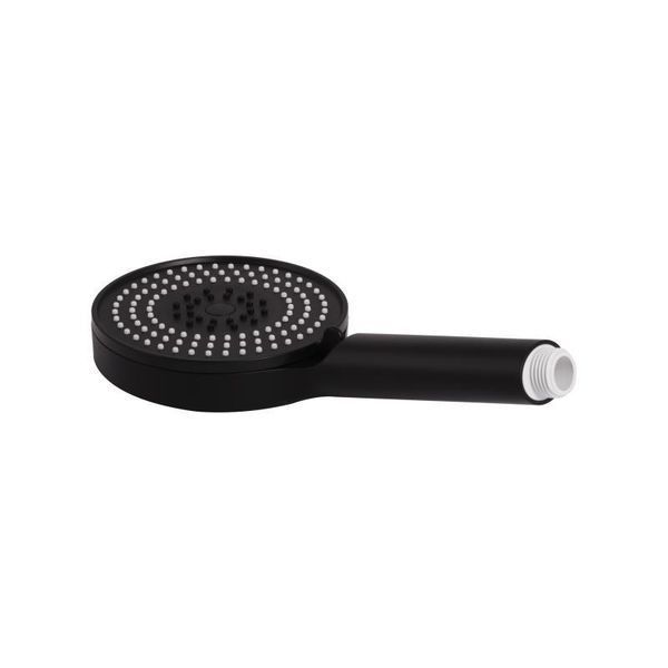 Лійка для ручного душу Qtap Rucni D 130 мм округла QTRUC125BLM45951 Black Matt 2262497183 фото