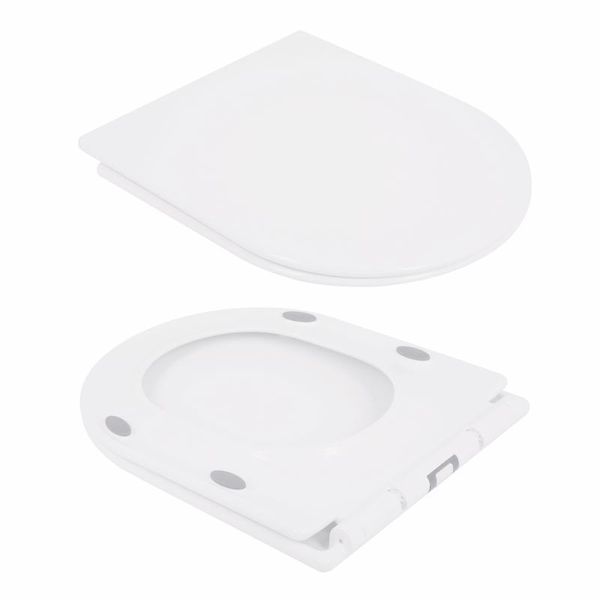 Унитаз-компакт Qtap Presto безободковый с сиденьем Soft-close QT24221217AW SD00045982 фото