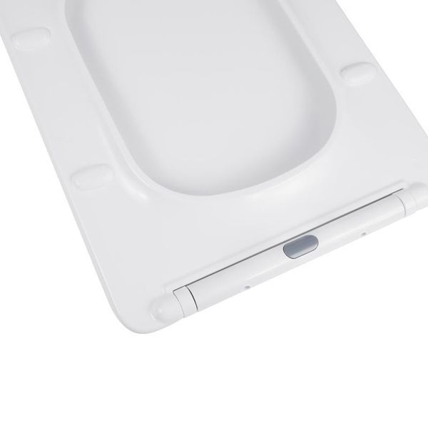 Сидения для унитаза Qtap Kalao с микролифтом Slim QT08991213AW SD00049380 фото