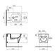 Биде подвесное Qtap Swan 520х360х320 White QT16555378W SD00040389 фото 2