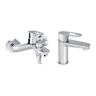 Набір змішувачів Latwa 001 + Latwa 006 Chrome 2478805117 фото