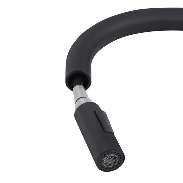 Змішувач для кухні Qtap Lenicka 9138103UB з висувним виливом SD00042265 фото