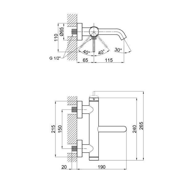 Смеситель для ванны Qtap Robin 3060102B SD00047552 фото