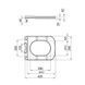 Сидение для унитаза Qtap Nando с микролифтом Slim QT12991222AW SD00049381 фото 2