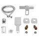 Змішувач для душу Lidz Wawel 010 (з душовим гарнітуром) (k40) LDWAW010CRM45390 Chrome SD00051514 фото 10