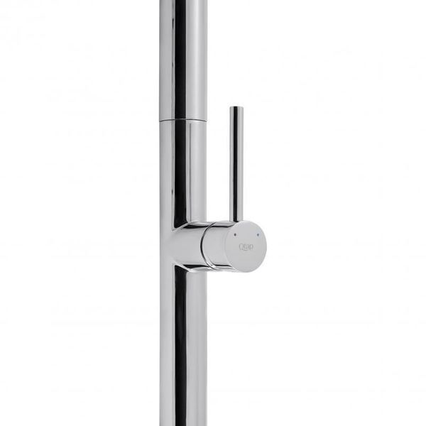 Смеситель для кухни Qtap Lenicka 9138103UC с выдвижным изливом SD00042266 фото