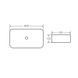 Раковина-чаша Qtap Tern 605x350x140 White QT17112270WN 2302881095 фото 2