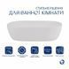 Комплект Qtap Aquarius: Раковина накладна прамокутна 465x375x115 мм White + Донний клапан PU02 2364863819 фото 3