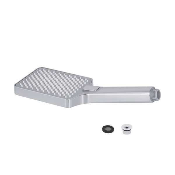 Лійка для ручного душу Qtap Rucni 140x95 мм прямокутна QTRUC125CRM45958 Chrome 2262497188 фото