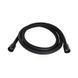 Шланг для ручного душу Qtap Hadice 1600 мм прямоугольний QTHADPVCSQ160B Black Matt SD00051170 фото 1
