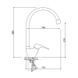 Смеситель для кухни Brinex 36W 007 SD00035689 фото 5