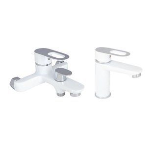 Набір змішувачів Latwa 001 + Latwa 006 White 2478805120 фото