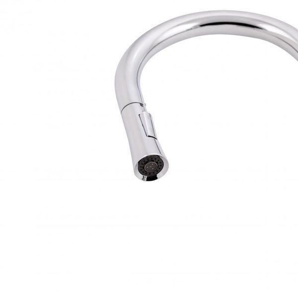 Смеситель для кухни Qtap Evicka 9135103UC с выдвижным изливом SD00042269 фото