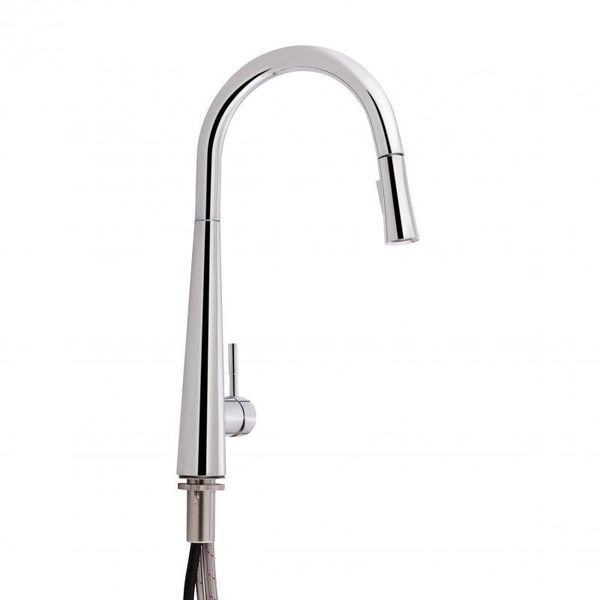 Смеситель для кухни Qtap Evicka 9135103UC с выдвижным изливом SD00042269 фото