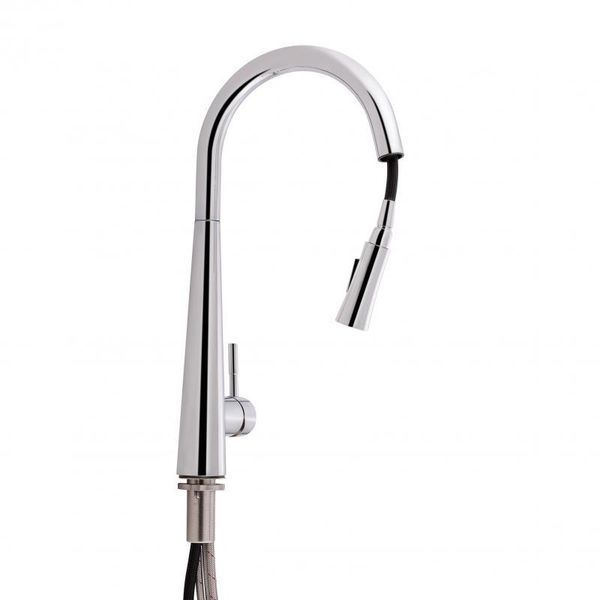 Смеситель для кухни Qtap Evicka 9135103UC с выдвижным изливом SD00042269 фото