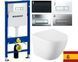 Комплект 5в1: Инсталляция GEBERIT DUOFIX PRO с клавишей(на выбор)+ Подвесной, безободковый унитаз VOLLE AMADEUS Tornado 2834089158 фото 5