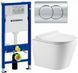 Комплект 5в1: Інсталяція Geberit DUOFIX PRO+Унітаз DOBRY з сидінням Slim Duroplast/ Soft-cl 3027976835 фото 1