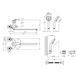 Смеситель для ванны Lidz (CRM) Mars 81 005-1 New SD00040957 фото 2