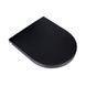 Комплект Qtap Virgo Matt Black 2 в 1: унітаз підвісний Rimless QT1833051ERMB + біде підвісне QT1855051FMB SD00051884 фото 19