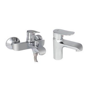 Набір змішувачів Wieza 001 + Wieza 006 Chrome 2478805121 фото