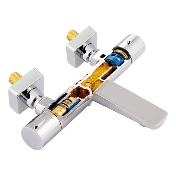 Смеситель термостатический для ванны Qtap Votice 30T105GC SD00041870 фото
