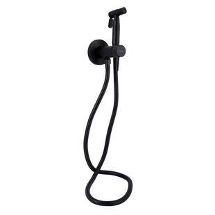 Набір для гігієнічного душу Lidz Aria 111 Black LDARI111BLA46107 округлий 2333998895 фото