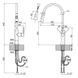 Смеситель для кухни Qtap Baruska 9137103UB с выдвижным изливом SD00042271 фото 2