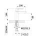 Змішувач для раковини Lidz Latwa 001 (k35) LDLAT001BLA45418 Black SD00051542 фото 5