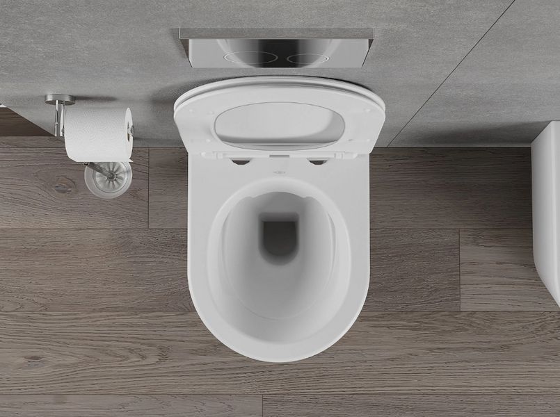 Подвесной унитаз MEXEN RICO WHITE MATT белый * 2523691992 фото
