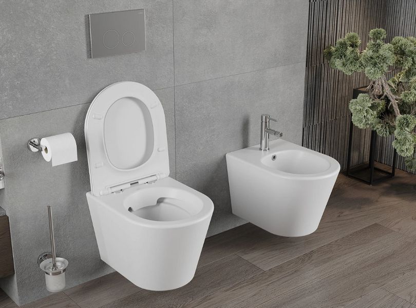 Подвесной унитаз MEXEN RICO WHITE MATT белый * 2523691992 фото