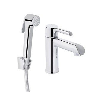 Змішувач для раковини Qtap Grand (з гігієнічним душем) QTGRA272CRM45670 Chrome 2303865954 фото