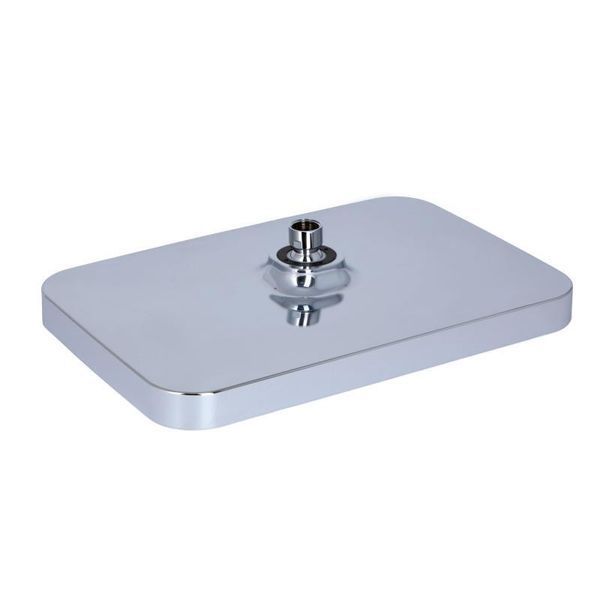 Лійка для верхнього душу Qtap Hlavova 330x330 мм прямокутна QTHLA107CRM45944 Chrome 2278439855 фото