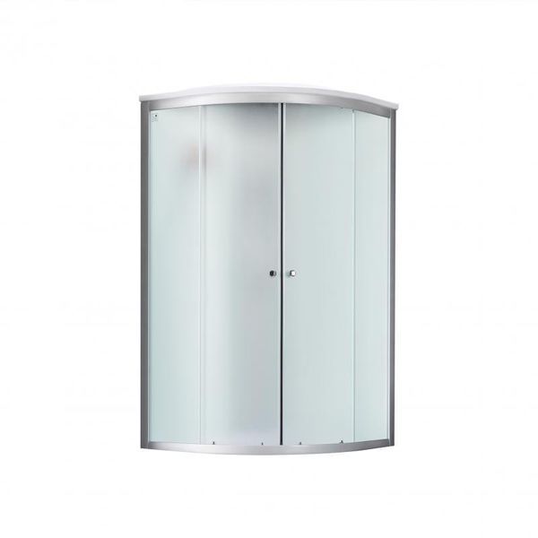 Душовий бокс Lidz Tani SB80x80.SAT.HIGH.FR, скло Frost 4 мм без піддона SD00047579 фото