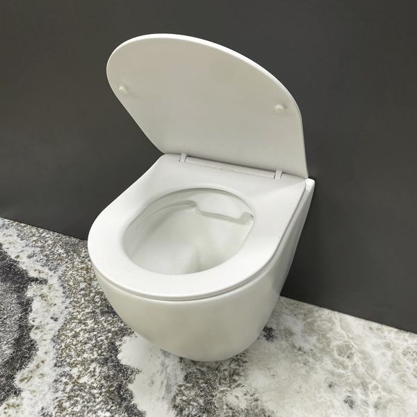 Подвесной унитаз VBI VULCANO WHITE MATT 2606332242 фото