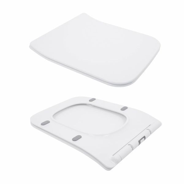 Унитаз-компакт Qtap Crow безободковый с сиденьем Soft-close QT05222170W SD00036221 фото