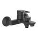 Змішувач для ванни Lidz Latwa 006 (з душовим гарнітуром) (k35) LDLAT006BLA45419 Black SD00051543 фото 1