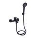 Змішувач для ванни Lidz Latwa 006 (з душовим гарнітуром) (k35) LDLAT006BLA45419 Black SD00051543 фото 4