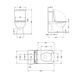 Унитаз-компакт Qtap Crow безободковый с сиденьем Soft-close QT05222170W SD00036221 фото 12