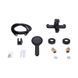 Змішувач для ванни Lidz Latwa 006 (з душовим гарнітуром) (k35) LDLAT006BLA45419 Black SD00051543 фото 10
